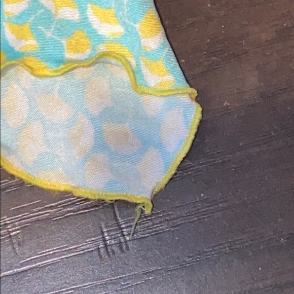 DVF stingray print silk ruffled waterfall skirt 6 - Picture 6 of 8